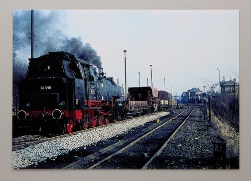 Postkarte dampflok 86 545 - postkarte,
