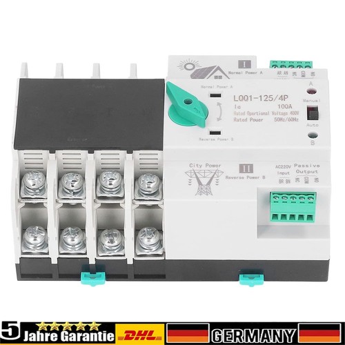 Dual power transferschalter - transferschalter, 4p