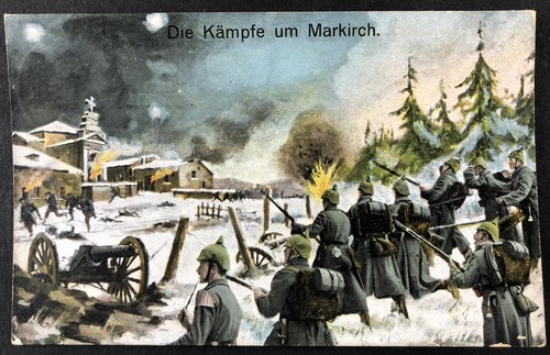 Patriot karte markirch - ak,