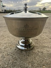 Moet Chandon 4 Flaschen Tischplatte Champagner Wein Kühler Eiskübel