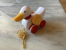 Brio Holzente Holzspielzeug Nachziehente Ente Holz