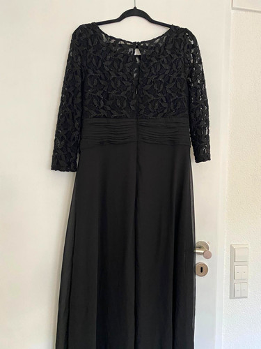 Damen abendkleid lang schwarz - abendkleid,