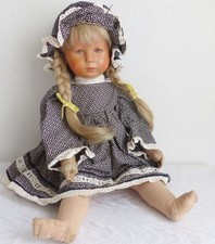 Käthe Kruse Puppe Hampelchen handgestopft Typ XII 50er Jahre ca. 47 cm gross