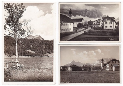 1934 bayern krün - ak,