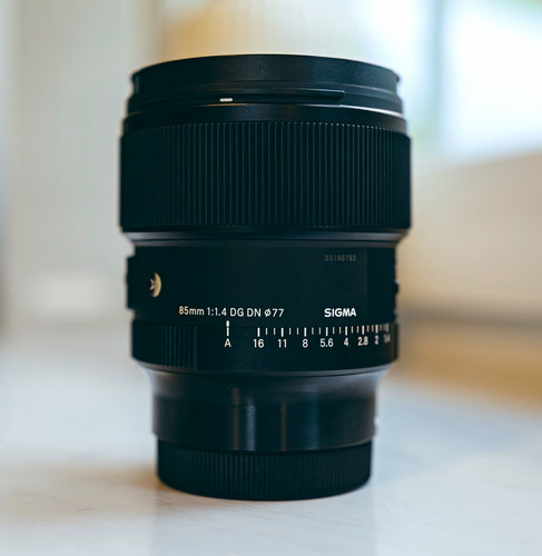 Sigma 85mm dn l - sigma,