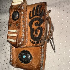 Leder Gürtel Tasche