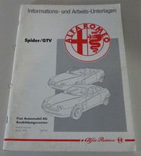 Schulungsunterlage / Technische Information Alfa Romeo Spider / GTV Typ 916 1995