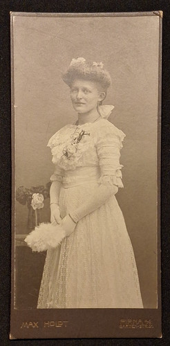Altes foto portrait - foto, braut