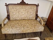 antik Sofa Gründerzeit  Säulen 2-Sitzer la