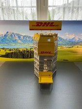 DHL Bürohochhaus, oberster Stock beleuchtet 1:87 HO