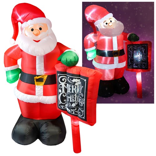 Aufblasbarer weihnachtsmann - aufblasbarer,