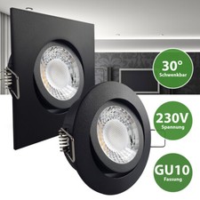 LED Einbauspot GU10 230V