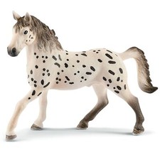 Schleich Horse Club - Hengst Pferd der Rasse Knabstrupper, Figur für Kinder ab 5