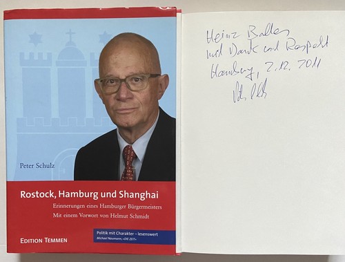 Peter schulz signiert buch - peter,