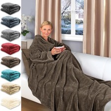 Kuscheldecke mit ärmeln - mit,