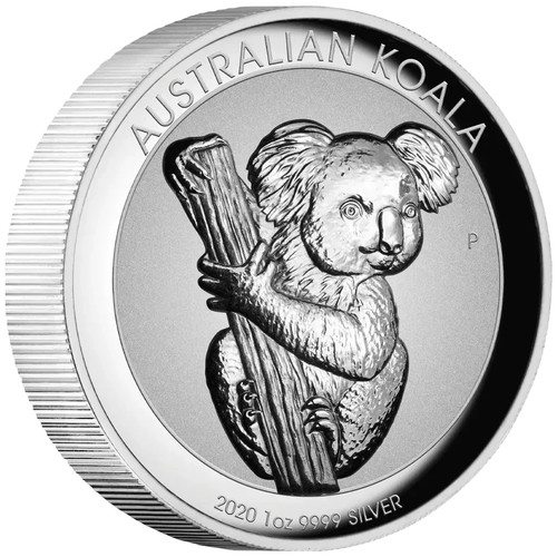 Silbermünze koala incused - silbermünze,
