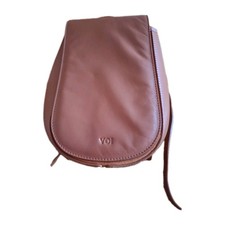 Kleiner Damen Rucksack, Mini Rucksack, Braun