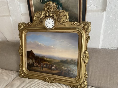 Wiener bilderrahmen uhr - wiener,