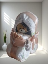 Windeltorte neutral braun