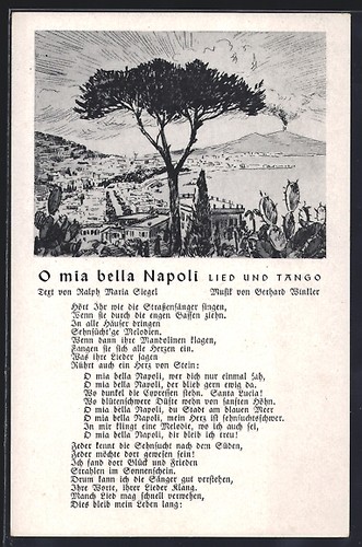German lied und - ak,