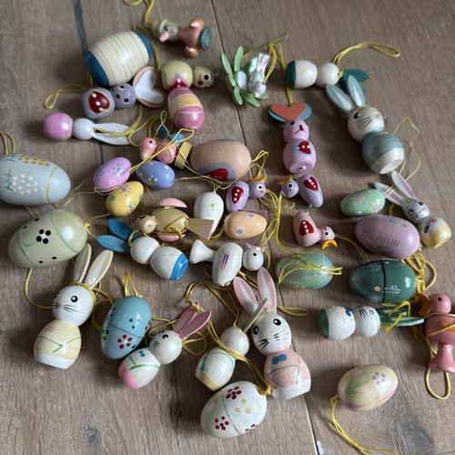 Osterschmuck holzanhänger - osterschmuck,