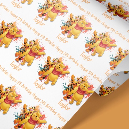 Geschenkpapier winnie puuh - geschenkpapier,