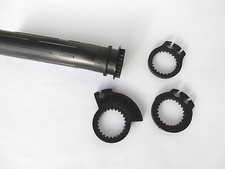 Gasgriff / Gasgriffrohr VICTORIA Oldtimer uni 1&2 zügig 110mm - throttle tube