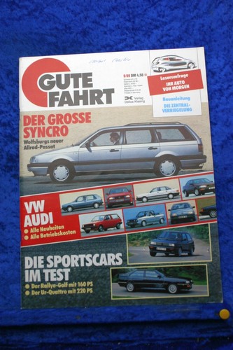 Gute fahrt rallye golf - vw,