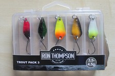 Ron Thompson Trout Pack 3 Spoons 5 Stück  versch. Farben Forelle UL-Angeln