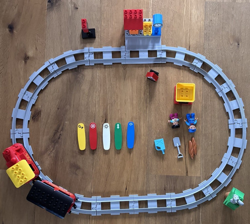 Lego duplo eisenbahn - lego, 10874