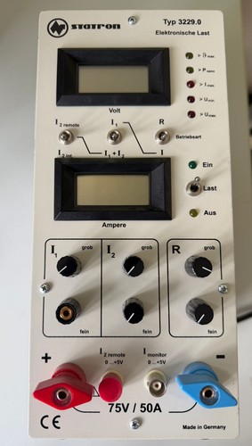 Elektronische last statron - elektronische,