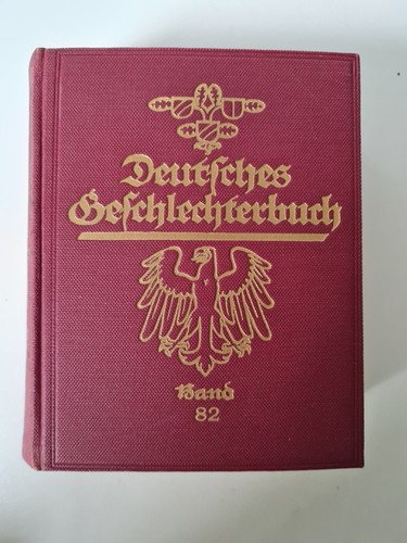 Deutsches geschlechterbuch dgb - geschlechterbuch,
