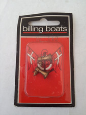 Signalhorn Nebelhorn 12mm 2 Stück aus Messing von Billing Boats,Krick BF0142