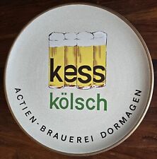 Kess Kölsch Actien-Brauerei Dormagen, großer Wandteller, Keramik, handbemalt