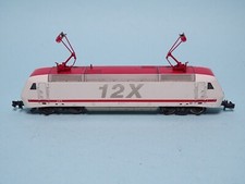 Trix, Minitrix 12640 - Elektrolok BR 128 001-5 - AEG - defekt für Bastler  #5299