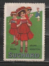 Reklamemarke SUCHARD Schokolade