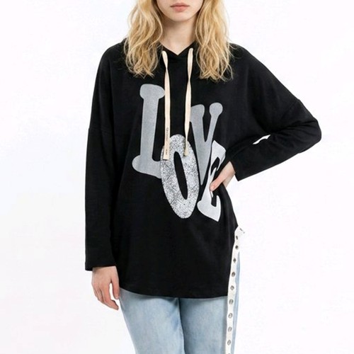Damen oversize longshirt - oversize,