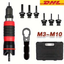 Akkuschrauber Blindnietaufsatz Nieten Nietzange Aufsatz Blindnietgerät M3-M10