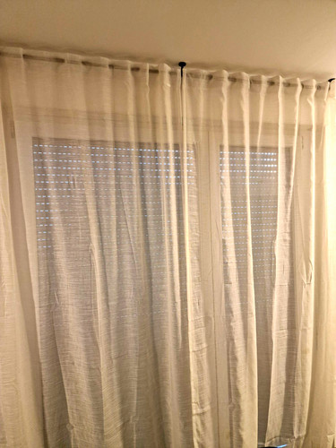Weiße storegardine 350x145 - weiße, cm