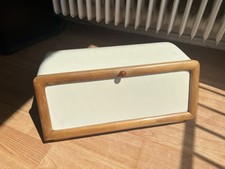 * BROTKASTEN WEACHTERSBACH KERAMIK HOLZ 20ER 30ER 40ER VINTAGE DRGM DEUTSCHLAND