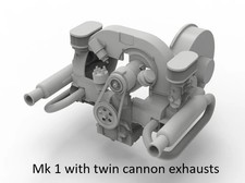 Tamiya Sand Scorcher Flat 4 RC Maßstab 1:10 Motor - Knight Custom