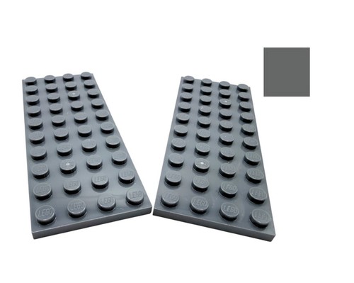 Lego platte 4x10 - 4x10, dark