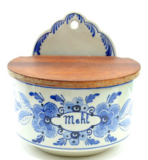 Alte VORRATSDOSE Steingut