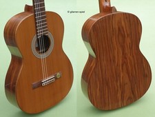 4/4 Konzert-Gitarre Carl Hellweg CS 33S Decke Zeder massiv Palisander-Korpus Top