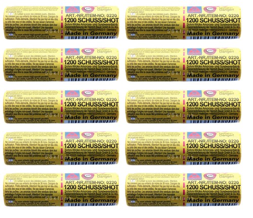 12000 schuss papier streifen - schuss,