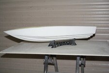 Tiefer "V" Rumpf, DV1, Fiberglas GFK.