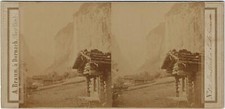 Original Stereo Foto um 1860 -