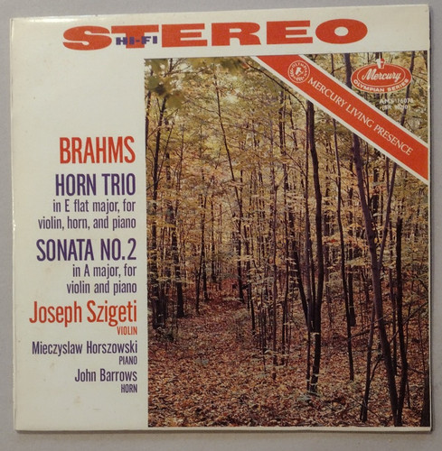 Szigeti brahms horn - brahms,
