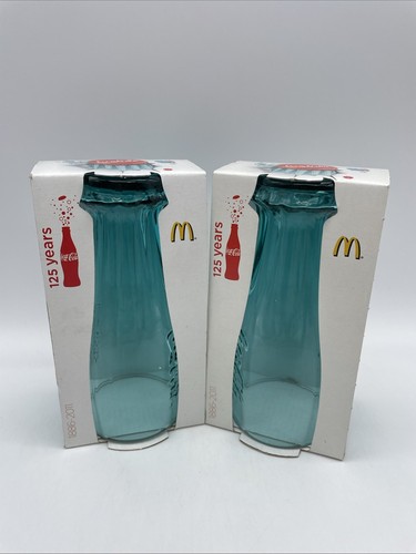 Mcdonald sammelglas blau - mcdonald's, 2x