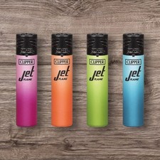 clipper feuerzeuge 4er set Jet